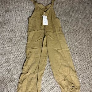 Zara linen jumpsuit